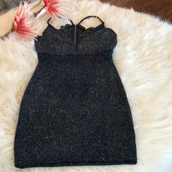 💞WINDSOR💞glittery mini party dress - Picture 4 of 14